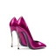 Chic / Belle Fushia Promo Escarpins 2021 Cuir Verni 10 cm Talons Aiguilles Talons Hauts À Bout Pointu Escarpins