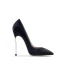 Simple Noire Bureau OL Escarpins 2021 10 cm Talons Aiguilles Talons Hauts À Bout Pointu Escarpins