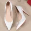 Élégant Blanche Soirée Satin Escarpins 2021 10 cm Talons Aiguilles Talons Hauts À Bout Pointu Escarpins