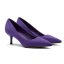 Modest / Simple Burgundy Office OL Suede Pumps 2021 5 cm Stiletto Heels Pointed Toe High Heels