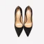 Modest / Simple Black Office OL Suede Pumps 2021 Leather 10 cm Stiletto Heels High Heels Pointed Toe Pumps