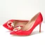 Chic / Beautiful Champagne Bridesmaid Satin Pumps 2021 Rhinestone Pearl 10 cm Stiletto Heels Pointed Toe High Heels