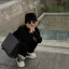 Fashion Modest / Simple Black Winter Casual Plush Canvas Platform Womens Shoes 2021 Round Toe