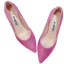 Charmant Pink Cocktail Strass Pumps 2021 7 cm Stilettos Spitzschuh Hochhackige