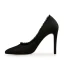 Fashion Pool Blue Street Wear Canvas Pumps High Heels 2021 10 cm Stiletto Heels Pointed Toe Pumps