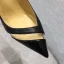 Schöne Schwarz Cocktail Durchbohrt Pumps 2021 Hochhackige 10 cm Stilettos Spitzschuh Pumps