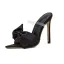 Sexy Dark Green Street Wear Bow Womens Sandals 2021 11 cm Stiletto Heels Open / Peep Toe High Heels Sandals