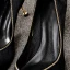 Schöne Schwarz Freizeit Leder Pumps 2021 6 cm Stilettos Spitzschuh Hochhackige Pumps