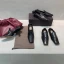 Vintage Schlicht Weiß Freizeit Pumps 2021 Leder 9 cm Stilettos Quadratische Zehe Pumps