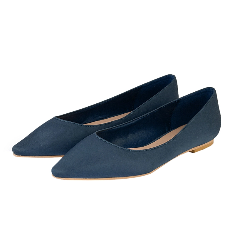 MAY Ladies Flat Shoes Shallow Pointed Toe Office Women Shoes