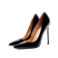 Mode Burgunderrot Abend Lackleder Pumps 2021 10 cm Stilettos Spitzschuh Pumps Hochhackige