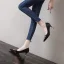 Charming Red Evening Party Suede Rhinestone Bow Pumps 2021 6 cm Stiletto Heels Pointed Toe Pumps High Heels