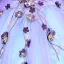 Vintage / Retro Quinceañera Lavender Prom Dresses 2018 Ball Gown Appliques Lace V-Neck Backless Sleeveless Floor-Length / Long Formal Dresses