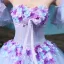 Vintage Quinceañera Lavendel Ballkjoler 2018 Ballkjole Appliques Rhinestone Kjæreste Ryggløse Uten Ermer Lange Formelle Kjoler