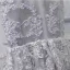 Modest / Simple Silver Wedding Party Dresses Bridesmaid Dresses 2017 Lace Flower Sequins Pearl Scoop Neck Sleeveless Short A-Line / Princess