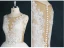 Chic / Beautiful White Ball Gown Wedding Dresses 2017 Scoop Neck Sleeveless Beading Rhinestone Covered Button Appliques Lace Flower Ruffle Tulle Sash Chapel Train