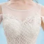 Elegant Ivory Wedding Dresses 2018 Ball Gown Beading Sequins Crystal Lace Flower Scoop Neck Backless Sleeveless Cathedral Train Wedding