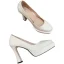 Elegant Red Prom Patent Leather Snakeskin Print Pumps 2021 Leather 9 cm Stiletto Heels Pointed Toe Pumps High Heels