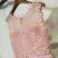 Chic / Beautiful Bridesmaid Dresses 2017 A-Line / Princess Lace Flower Pearl Strappy Sleeveless Ankle Length Wedding Party Dresses