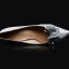 Charming Silver Lace Butterfly Wedding Shoes 2021 Leather Rhinestone 9 cm Stiletto Heels Pointed Toe Wedding Pumps High Heels