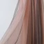 Chic / Beautiful Brown Evening Dresses  2017 A-Line / Princess Lace Flower Crystal Artificial Flowers High Neck Backless Sleeveless Ankle Length Evening Party