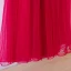 Chic / Beautiful Red Evening Dresses  2017 A-Line / Princess Lace Flower V-Neck Backless 1/2 Sleeves Ankle Length Evening Party