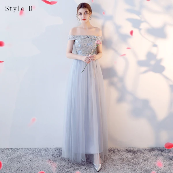 Chic / Beautiful Sky Blue Bridesmaid Dresses 2017 A-Line / Princess Crossed Straps Lace Flower Bow Backless Ankle Length Bridesmaid Wedding Party Dresses
