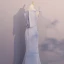 Chic / Belle Robe De Soirée 2017 Trompette / Sirène En Dentelle Fleur Perlage Paillettes Encolure Dégagée Sans Manches Train De Balayage Robe De Ceremonie