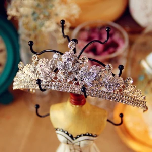 Amazing Unique Silver Bridal Jewelry 2017 Metal Crystal Rhinestone Wedding Accessories