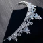 Classic Elegant Ocean Blue Bridal Jewelry 2017 Metal Beading Crystal Rhinestone Headpieces Wedding Prom Accessories