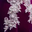 Amazing / Unique Purple Evening Dresses  2017 Trumpet / Mermaid V-Neck Polyester Beading Sequins Appliques Backless Evening Party Formal Dresses