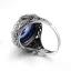 Luxe Multi-Couleurs Anneaux 2019 Feuille Cristal Perle Plaqué argent Pierres précieuses synthétiques Soirée Accessorize Bague