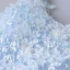 Chic / Beautiful Sky Blue Evening Dresses  2017 A-Line / Princess Lace V-Neck Handmade  Appliques Backless Beading Embroidered Evening Party Formal Dresses