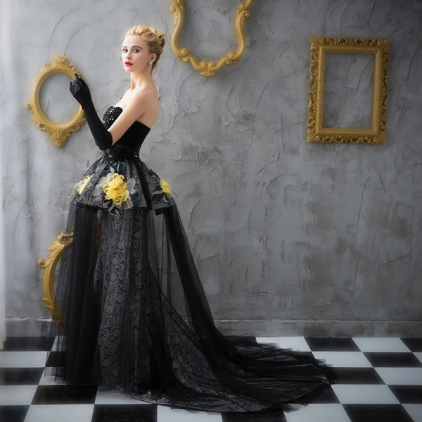 Amazing / Unique Black Prom Dresses 2017 Trumpet / Mermaid Lace Strapless Appliques Backless Beading Prom Formal Dresses