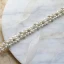 Luxe Blanche Mariage Rubans 2020 Tulle Métal Perlage Perle Faux Diamant La Mariée Promo Accessorize