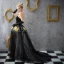 Amazing / Unique Black Prom Dresses 2017 Trumpet / Mermaid Lace Strapless Appliques Backless Beading Prom Formal Dresses