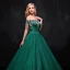 Luxury / Gorgeous Dark Green Prom Dresses 2017 A-Line / Princess Tulle Backless Beading Rhinestone Evening Party Formal Dresses