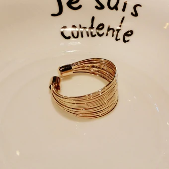 Modern Fashion Gold Ring Metal Rave Club Rings 2019 Accessories