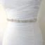 Luxe Blanche Mariage Rubans 2020 Tulle Métal Perlage Perle Faux Diamant La Mariée Promo Accessorize