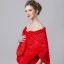 Hiver Motif Alligator Fausse Fourrure Soirée Promo Mariage Châles 2017