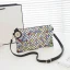 Chic / Beautiful 2017 Outdoor / Garden White Black Crystal Rhinestone PU Beach Cocktail Party Evening Party Clutch Bags