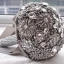 Luxury / Gorgeous Silver Metal Beading Crystal Rhinestone Wedding Flowers 2019