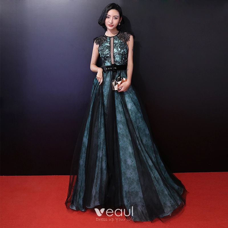 green prom dresses 2018 Amazing Column Satin Sweetheart Sleeveless Green Prom Dresses With Ruf –  misshow.com