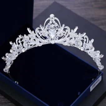 Scintillantes Argenté Mariage Tiare 2018 Métal Cristal Faux Diamant Accessorize