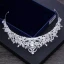 Sparkly Silver Wedding Tiara 2018 Metal Crystal Rhinestone Accessories
