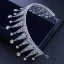 Sparkly Silver Wedding Tiara 2018 Metal Rhinestone Accessories
