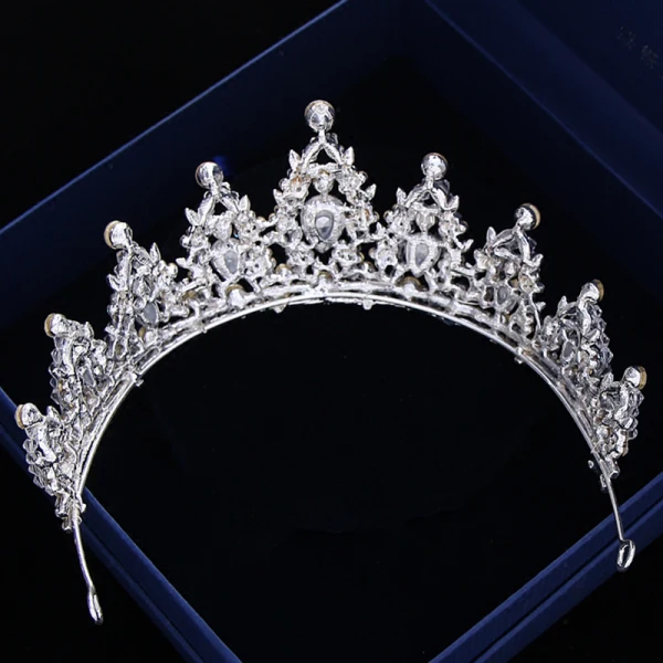 Luxe Argenté Mariage Tiare 2018 Métal Cristal Faux Diamant Accessorize