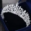 Luxe Argenté Mariage Tiare 2018 Métal Faux Diamant Cristal Accessorize