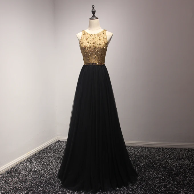 Black Gold Dress | Veaul