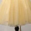 Modern / Fashion Gold Party Dresses 2017 Ball Gown V-Neck Sleeveless Beading Crystal Sequins Metal Sash Short Ruffle Backless Formal Dresses
